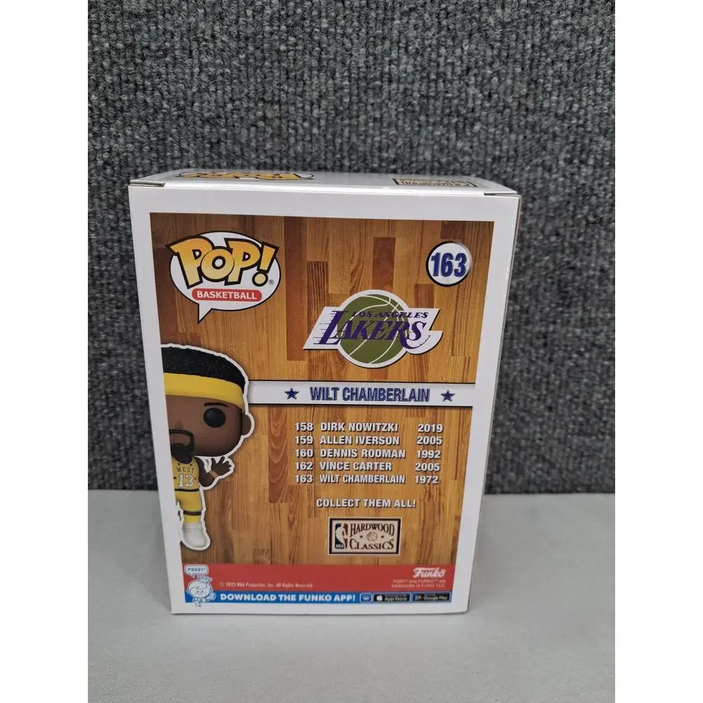 Funko Pop Wilt Chamberlain 163 NBA All Stars Basketball Protective Case